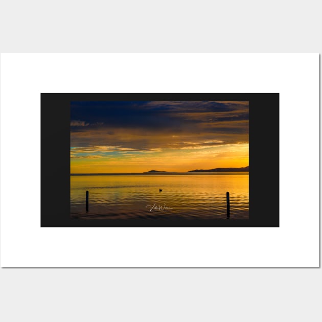 Sunrise at Corner Inlet, Yanakie, South Gippsland Wall Art by VickiWalsh